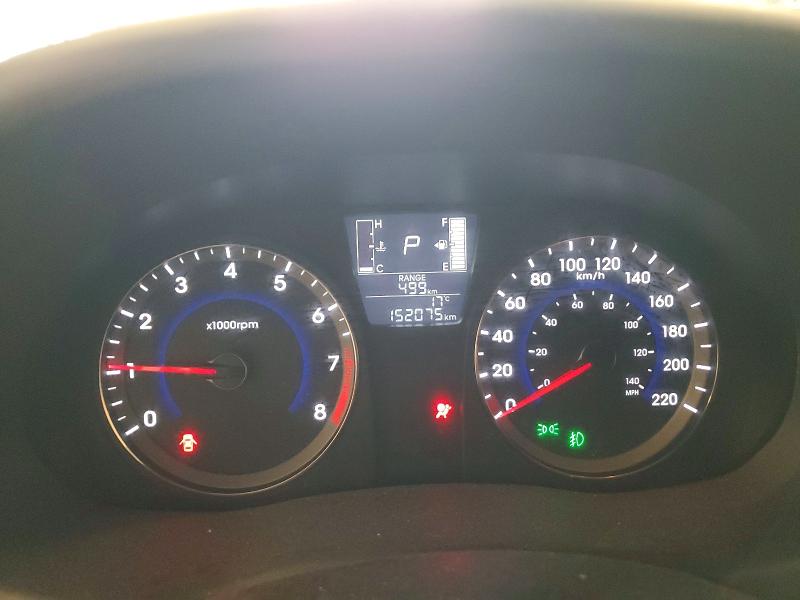 2016 Hyundai Accent VIN KMHCT5AE6GU276337 COPART salvage auction — FRONT END, On - Permit Salvage, sold $1,050 on 2026-07-16 (photo 9)