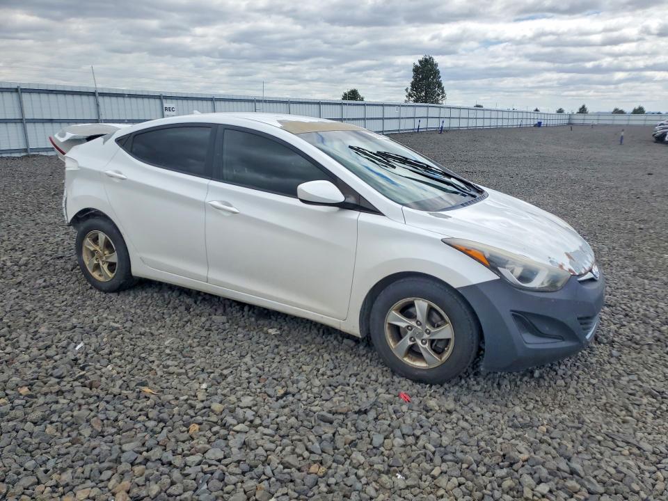 2015 Hyundai Elantra VIN 5NPDH4AE3FH569514 COPART salvage auction — REAR END, Wa - Bill Of Sale, sold $325 on 2026-07-22 (photo 4)
