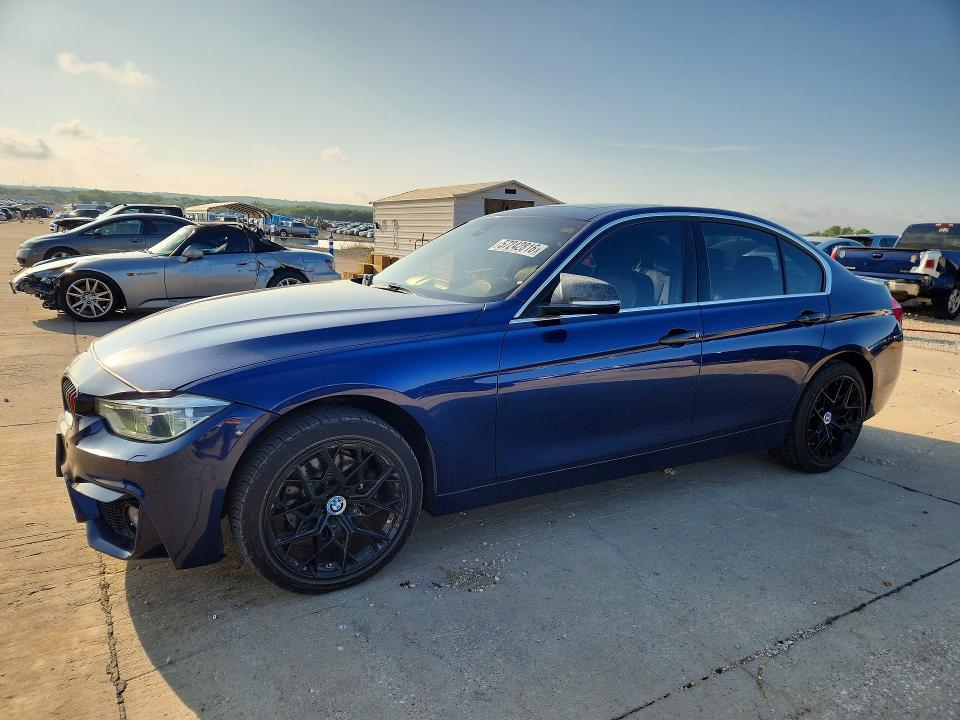 2018 BMW 3er VIN WBA8B9G57JNU98945 — COPART salvage auction photo