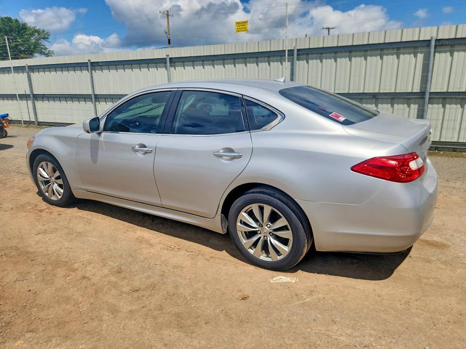 2012 Infiniti M VIN JN1BY1AP4CM334101 COPART salvage auction — HAIL, Mt - Certificate Of Title, sold $1,250 on 2026-07-02 (photo 2)