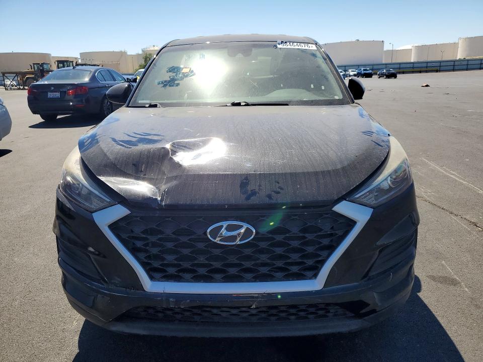 2019 Hyundai VIN KM8J23A45KU938164 COPART salvage auction — FRONT END, Ca - Salvage Certificate, sold $3,200 on 2026-07-15 (photo 5)