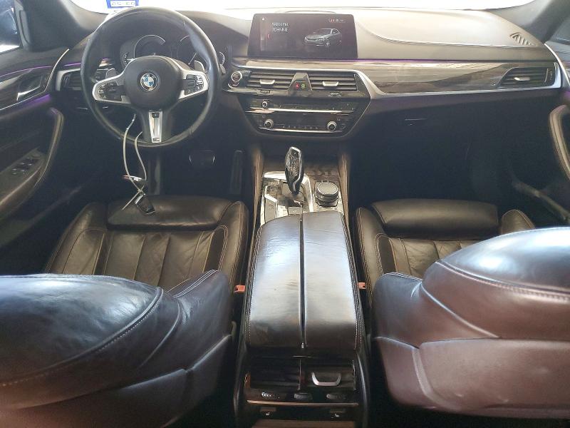 2017 BMW 5er VIN WBAJE7C38HWA03466 COPART salvage auction — MINOR DENT/SCRATCHES, Tx - Certificate Of Title, sold $10,200 on 2026-07-20 (photo 8)