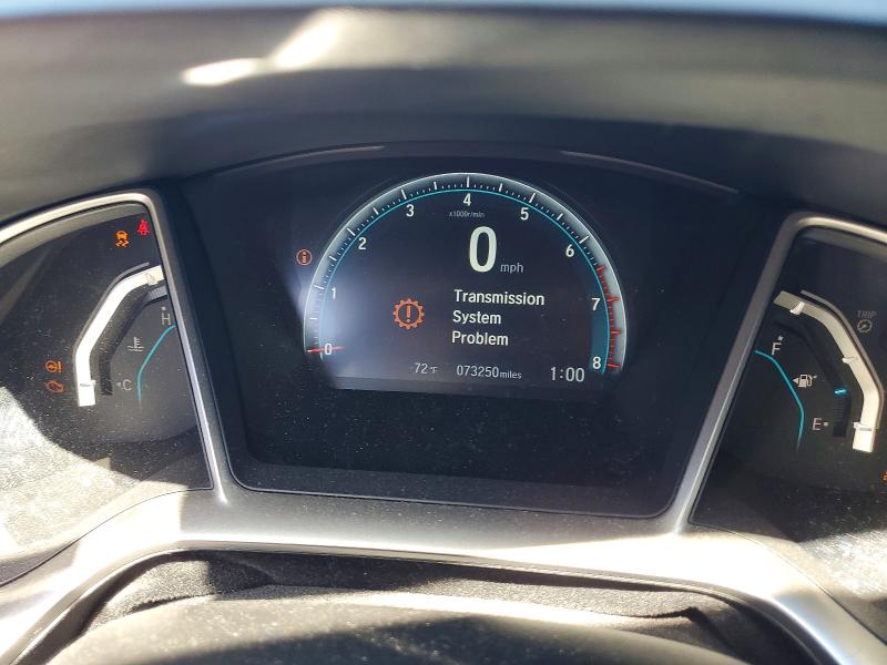 2017 Honda Civic VIN 19XFC1F70HE211262 COPART salvage auction — FRONT END, CA - SALVAGE CERTIFICATE, sold $3,850 on 2026-07-02 (photo 9)
