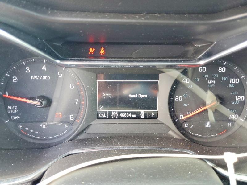 2022 Chevrolet Trailblazer VIN KL79MRSL2NB025885 COPART salvage auction — FRONT END, Oh - Cert Of Title-Salvage, sold $3,100 on 2026-07-02 (photo 9)