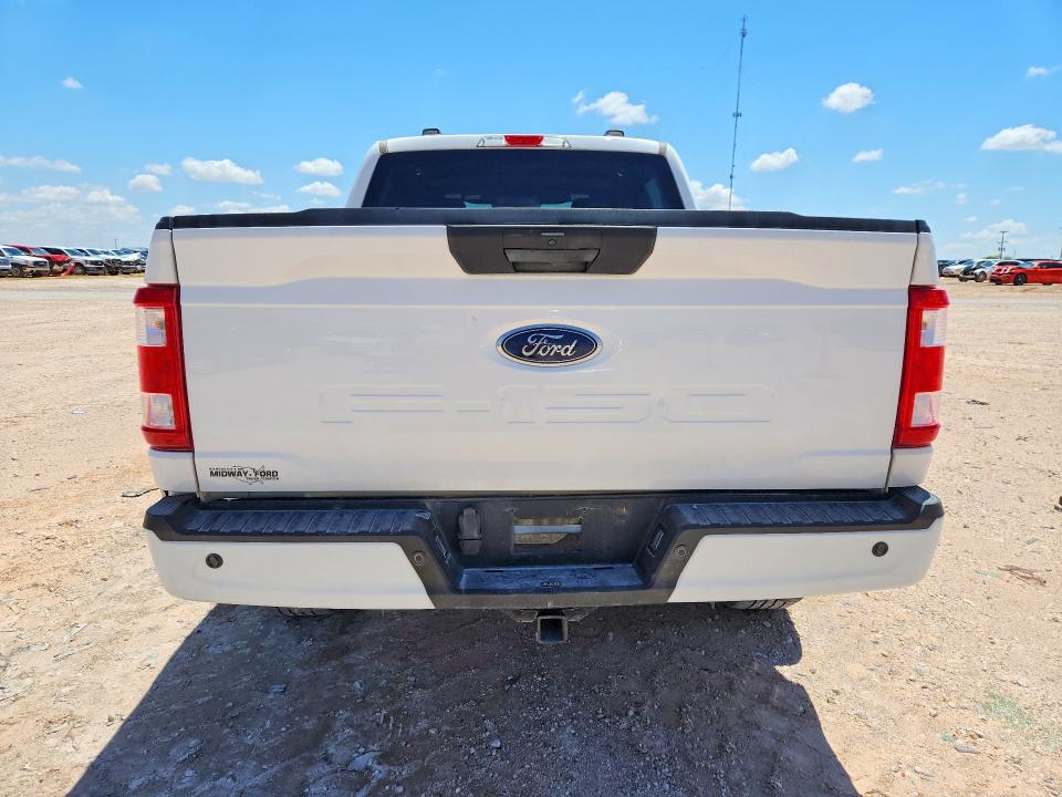 2022 Ford F-150 VIN 1FTFW1E5XNKE90994 COPART salvage auction — FRONT END, Tx - Salvage Vehicle Title, sold $8,500 on 2026-07-29 (photo 6)