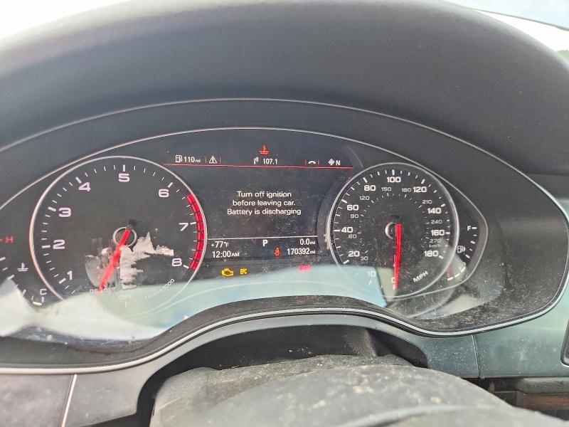 2016 Audi A7 VIN WAU2GAFC8GN001905 COPART salvage auction — FRONT END, La - Certificate Of Title, sold $3,900 on 2026-07-24 (photo 9)
