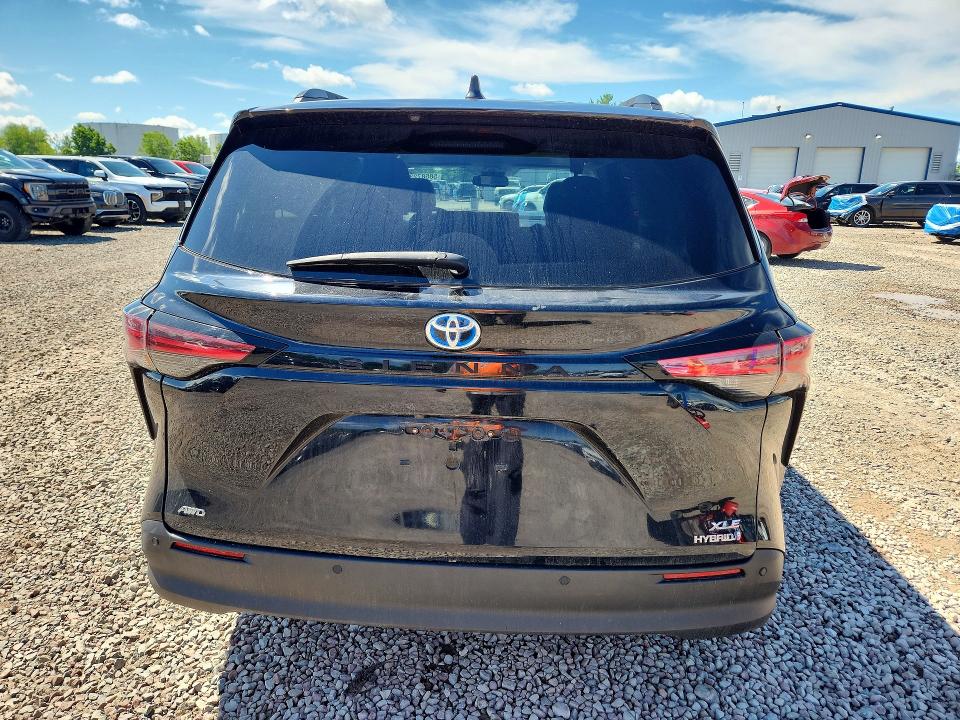 2021 Toyota Sienna VIN 5TDYSKFC5MS019849 COPART salvage auction — FRONT END, Ny - Mv-907A Salvage Certificate, sold $11,000 on 2026-07-07 (photo 6)