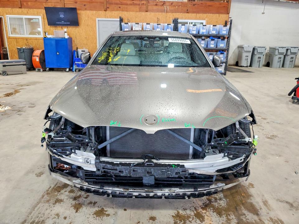 2017 BMW 5er VIN WBAJA5C35HG895148 COPART salvage auction — FRONT END, GA - CERT OF TITLE-SALVAGE, sold $8,400 on 2026-07-31 (photo 5)