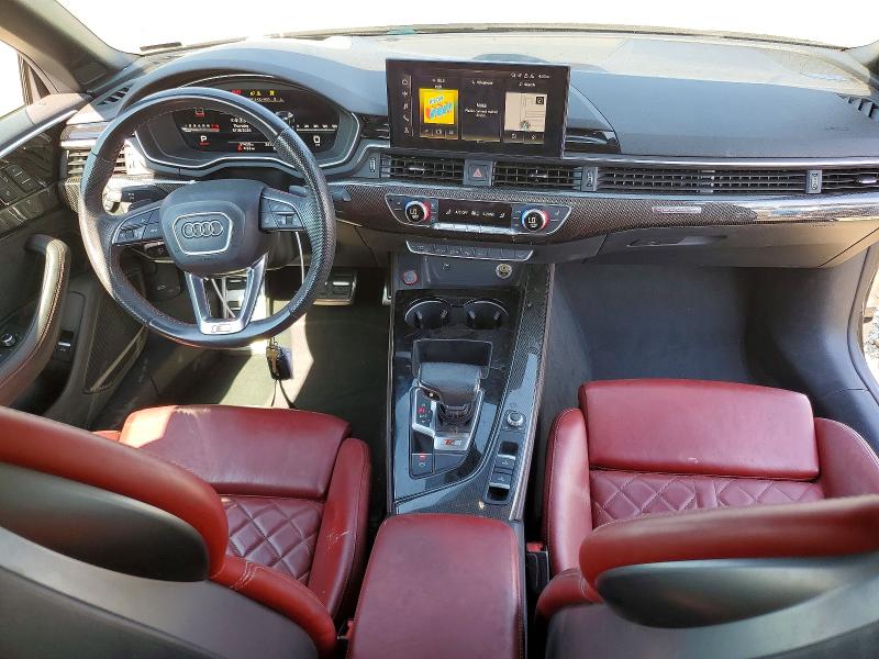 2021 Audi Rs5 VIN WAUY4GF5XMN001486 COPART salvage auction — FRONT END, Ca - Salvage Certificate, sold $7,500 on 2026-07-28 (photo 8)