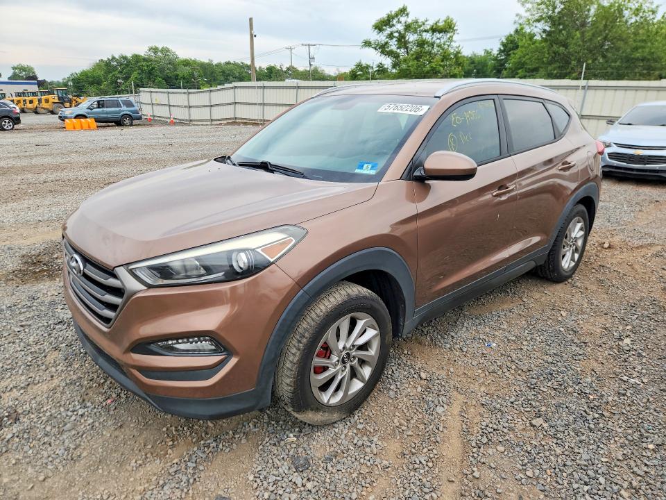 2016 Hyundai VIN KM8J3CA46GU038510 COPART salvage auction — REAR END, Nj - Cert Of Title-Salvage, sold $3,250 on 2026-07-24 (photo 1)