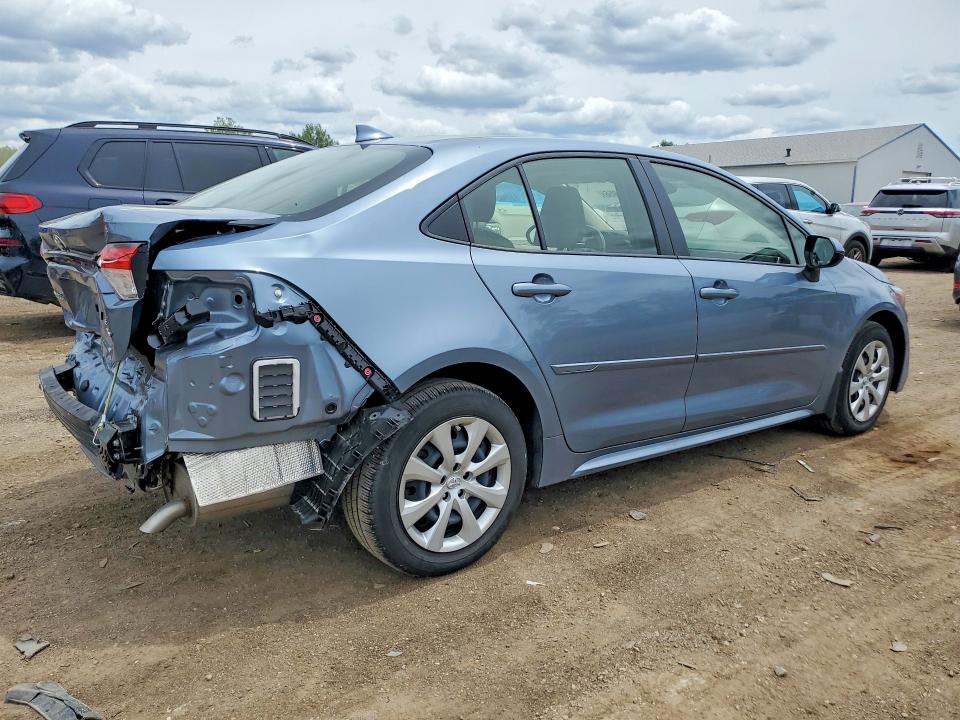 2025 Toyota VIN JTDBCMFE2SJ043116 COPART salvage auction — REAR END, Oh - Cert Of Title-Salvage, sold $8,100 on 2026-07-02 (photo 3)