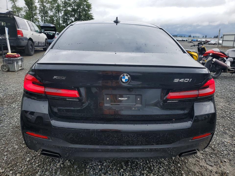 2023 BMW 5er VIN WBA73BJ05PCN05909 COPART salvage auction — FRONT END, Wa - Bill Of Sale, sold $33,500 on 2026-07-06 (photo 6)