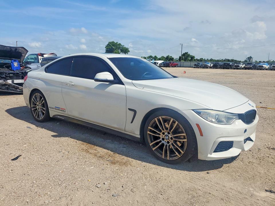 2015 BMW 4er VIN WBA3N3C53FK234280 COPART salvage auction — FRONT END, Tx - Salvage Vehicle Title, sold $4,900 on 2026-07-08 (photo 4)