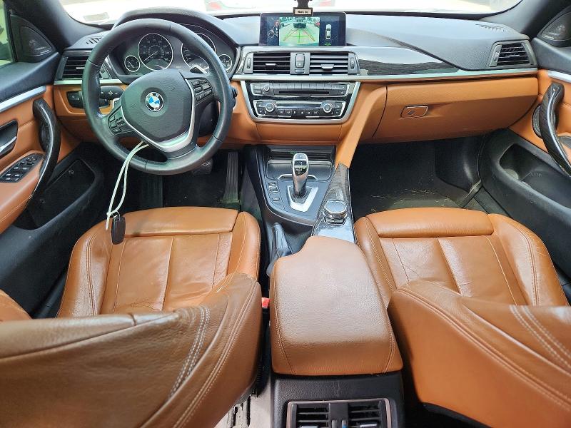 2016 BMW 4er VIN WBA4A9C57GG695974 COPART salvage auction — HAIL, Mo - Certificate Of Title, sold $3,700 on 2026-07-10 (photo 8)