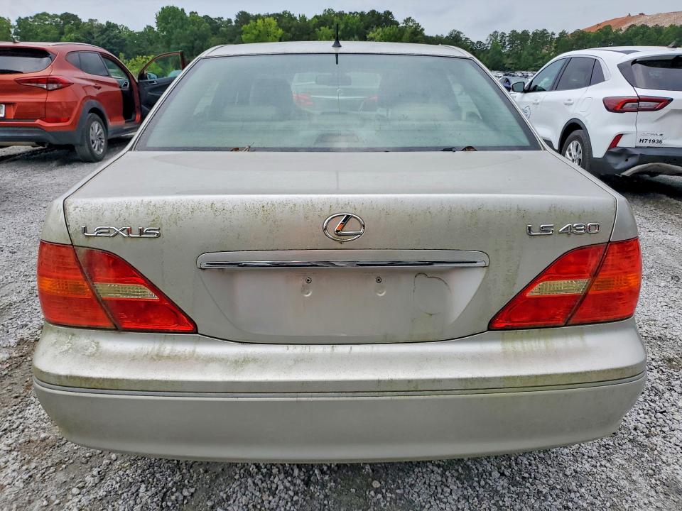 2002 Lexus Ls 430 VIN JTHBN30F220062887 COPART salvage auction — MECHANICAL, GA - CERTIFICATE OF TITLE, sold $1,000 on 2026-07-27 (photo 6)