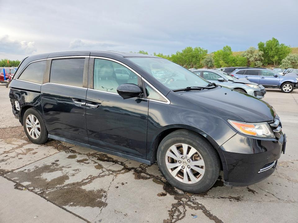 2015 Honda Odyssey VIN 5FNRL5H67FB026271 COPART salvage auction — REAR END, Co - Public - Salvage Title, sold $4,350 on 2026-07-22 (photo 4)