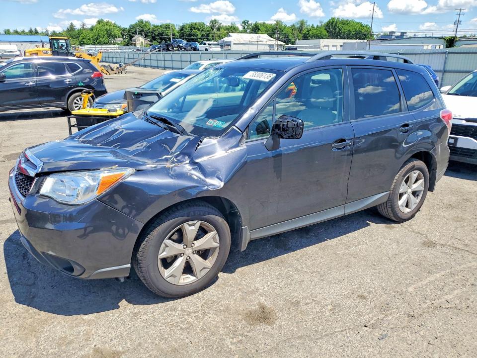 2016 Subaru VIN JF2SJAFC5GH449278 COPART salvage auction — FRONT END, Pa - Certificate Of Salvage, sold $1,600 on 2026-07-17 (photo 1)
