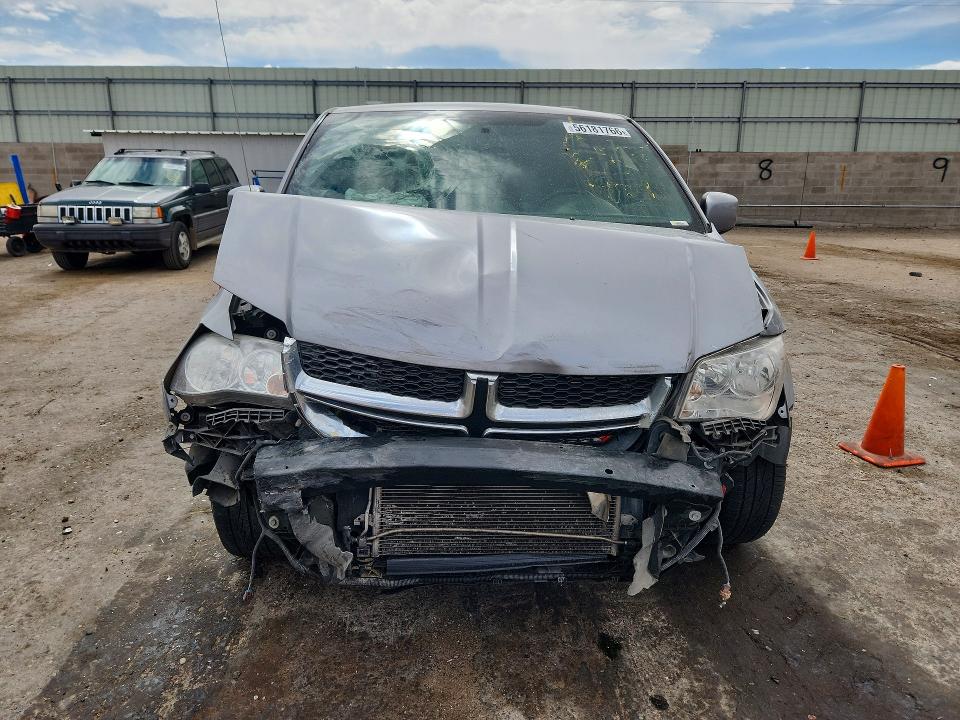 2018 Dodge Caravan VIN 2C4RDGCG5JR253528 COPART salvage auction — FRONT END, Nm - Cert Of Title-Salvage, sold $1,300 on 2026-07-23 (photo 5)