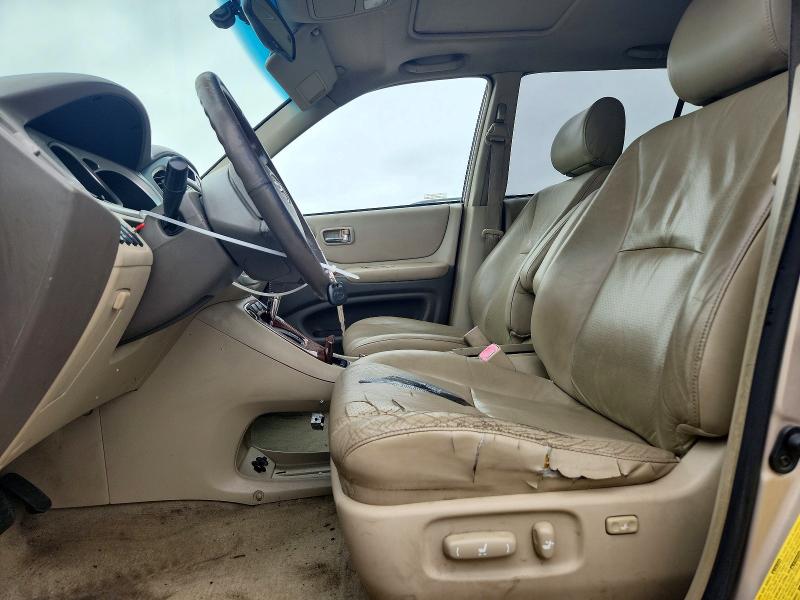 2005 Toyota Highlander VIN JTEEP21A950127014 COPART salvage auction — FRONT END, Ny - Mv-907A Salvage Certificate, sold $1,350 on 2026-07-20 (photo 7)