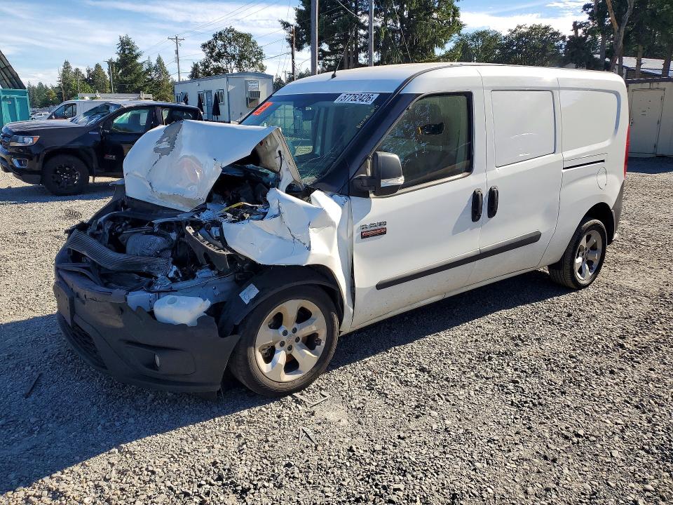 2021 Ram Promaster city VIN ZFBHRFAB9M6U34662 COPART salvage auction — FRONT END, WA - BILL OF SALE, sold $1,150 on 2026-07-24 (photo 1)