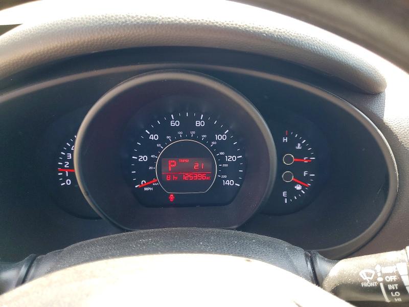 2016 Kia Soul VIN KNDJP3A57G7268511 COPART salvage auction — FRONT END, Ca - Salvage Certificate, sold $1,500 on 2026-07-09 (photo 9)