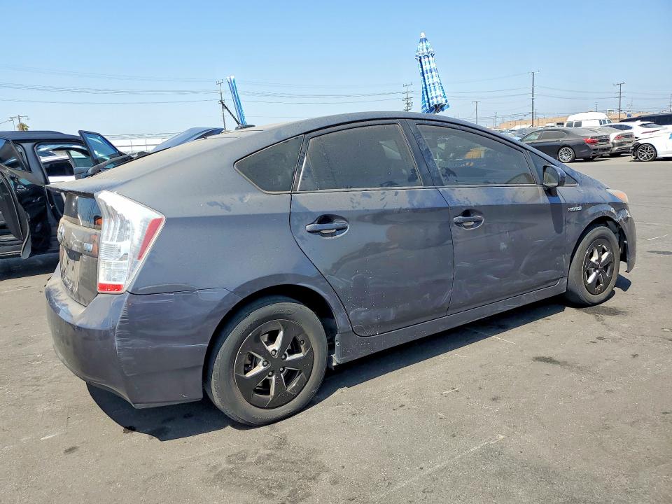 2010 Toyota Prius VIN JTDKN3DU1A0051307 COPART salvage auction — FRONT END, Ca - Salvage Certificate, sold $1,100 on 2026-07-06 (photo 3)