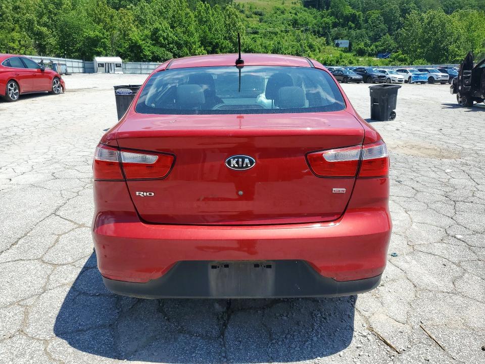 2017 Kia Rio VIN KNADM4A35H6062800 COPART salvage auction — FRONT END, Wv - Salvage Certificate, sold $275 on 2026-07-09 (photo 6)
