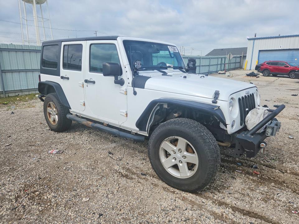 2016 Jeep Wrangler / VIN 1C4HJWDG0GL297533 COPART salvage auction — FRONT END, Il - Certificate Of Title, sold $1,750 on 2026-07-23 (photo 4)