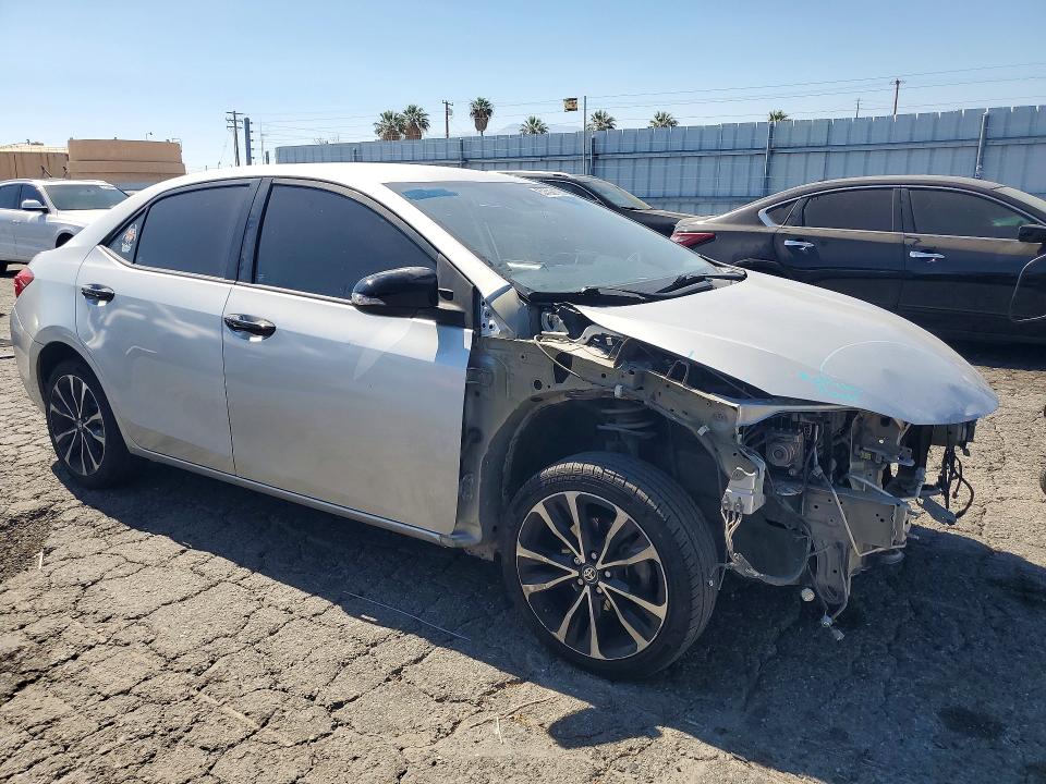 2018 Toyota VIN 5YFBURHE3JP740750 COPART salvage auction — FRONT END, CA - SALVAGE CERTIFICATE, sold $3,300 on 2026-07-16 (photo 4)