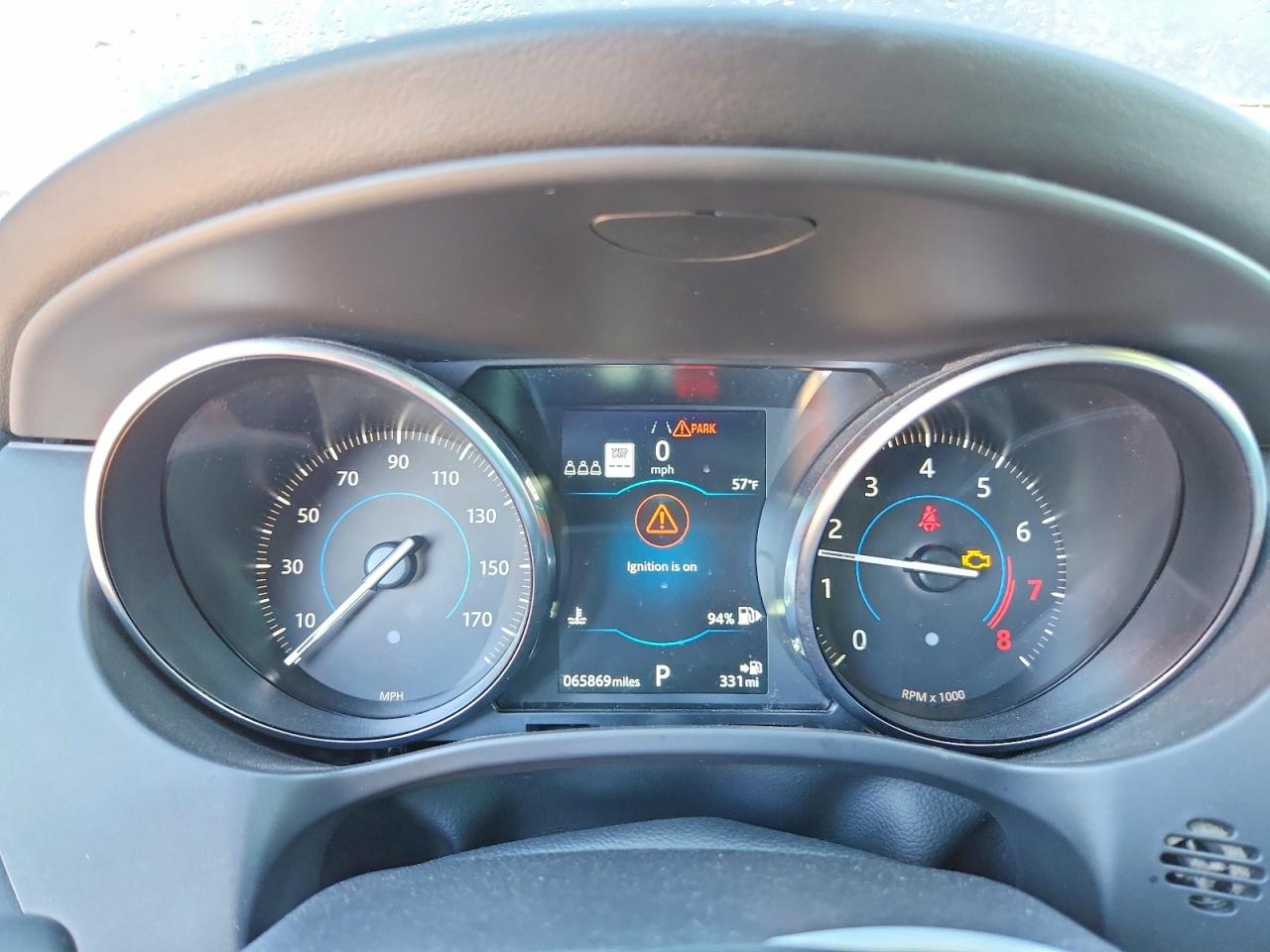 2019 Jaguar F-Pace VIN SADCJ2FX7KA609467 COPART salvage auction — Front End, IL - SALVAGE CERTIFICATE, sold $5,600 on 2026-06-30 (photo 9)