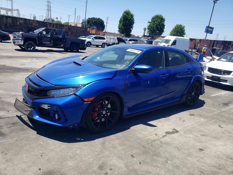 2018 Honda Civic VIN SHHFK8G70JU202392 COPART salvage auction — FRONT END, Ca - Salvage Certificate, sold $7,600 on 2026-07-06 (photo 1)