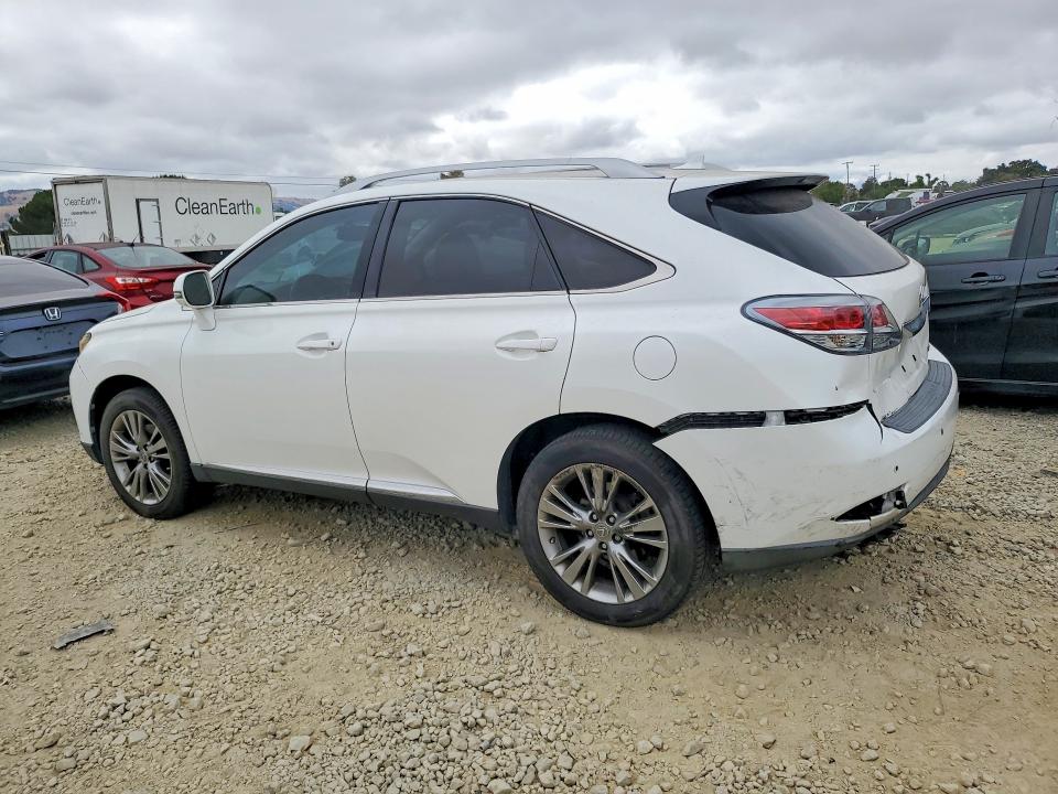 2013 Lexus Rx VIN JTJZK1BA4D2007456 COPART salvage auction — REAR END, Salvage Title, sold $4,050 on 2026-07-14 (photo 2)