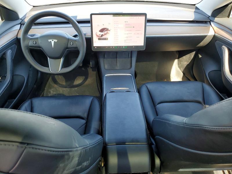2022 Tesla Model 3 VIN 5YJ3E1EB9NF208109 COPART salvage auction — REAR END, Ca - Salvage Certificate, sold $10,100 on 2026-07-27 (photo 8)