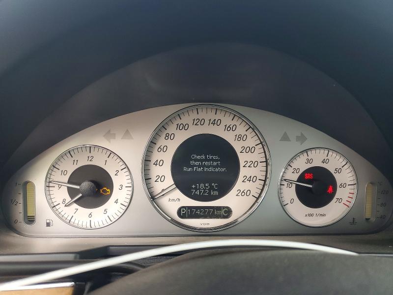 2008 Mercedes-benz E-class VIN WDBUF87X68B243067 COPART salvage auction — FRONT END, On - Permit Salvage, sold $525 on 2026-08-06 (photo 9)