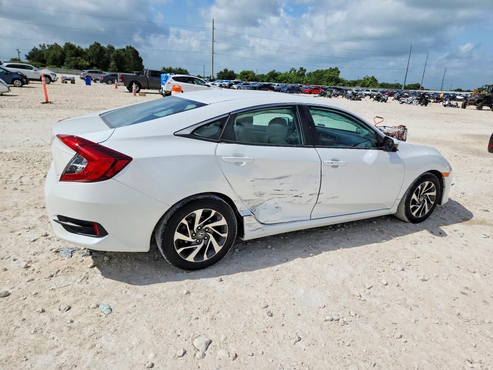 2016 Honda VIN 19XFC2F7XGE002115 COPART salvage auction — SIDE, Tx - Salvage Vehicle Title, sold $90 on 2026-07-09 (photo 3)