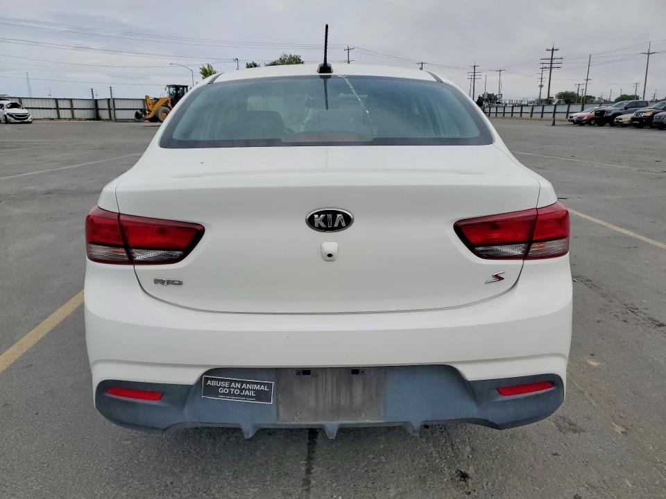 2020 Kia Rio VIN 3KPA24AD8LE273299 COPART salvage auction — FRONT END, Id - Salvage Certificate Of Title, sold $4,250 on 2026-07-02 (photo 6)