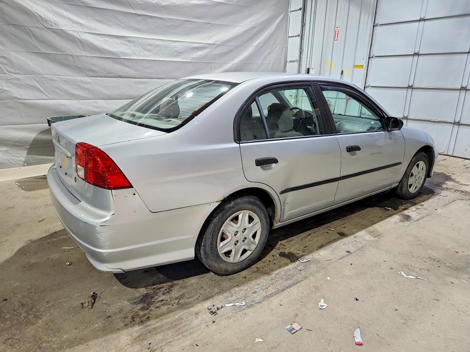 2004 Honda Civic VIN 2HGES16384H611601 COPART salvage auction — NORMAL WEAR, Nh - Certificate Of Title, sold $275 on 2026-07-28 (photo 3)