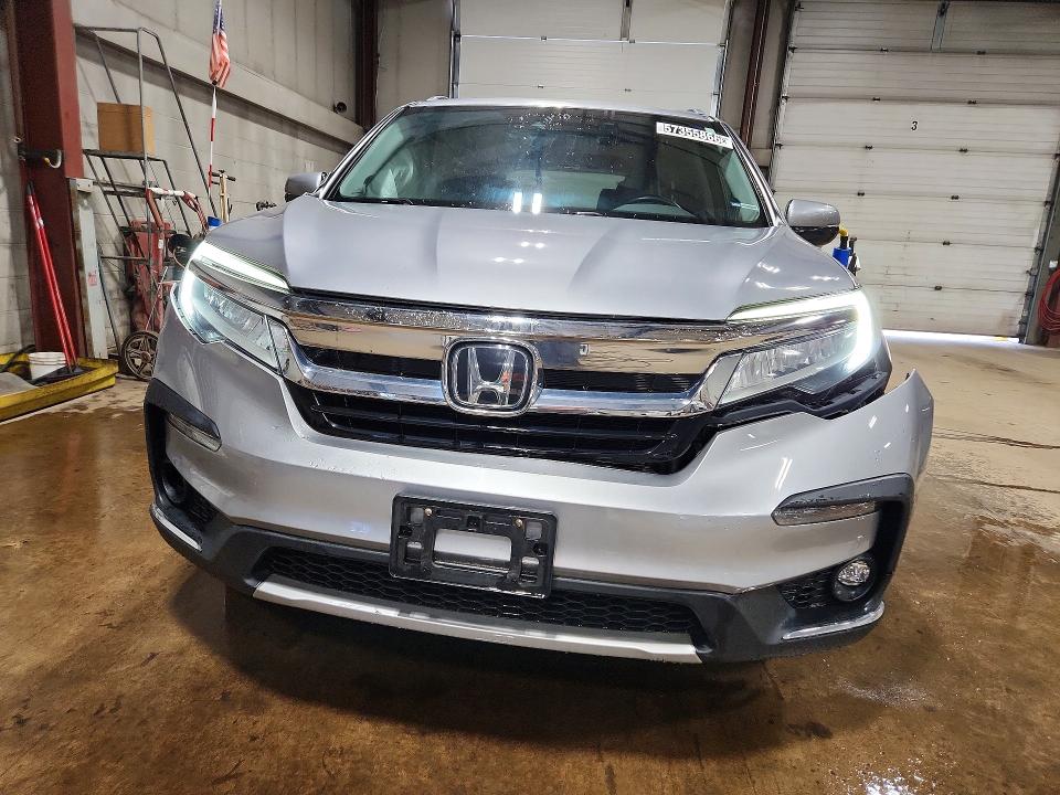 2020 Honda Pilot VIN 5FNYF6H68LB011489 COPART salvage auction — FRONT END, CT - CERTIFICATE OF TITLE, sold $2,300 on 2026-07-07 (photo 5)