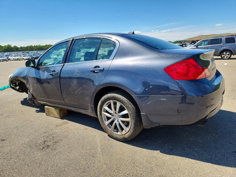 2008 Infiniti G35 VIN JNKBV61F98M267589 COPART salvage auction — FRONT END, Ny - Mv-907A Salvage Certificate, sold $425 on 2026-07-20 (photo 2)