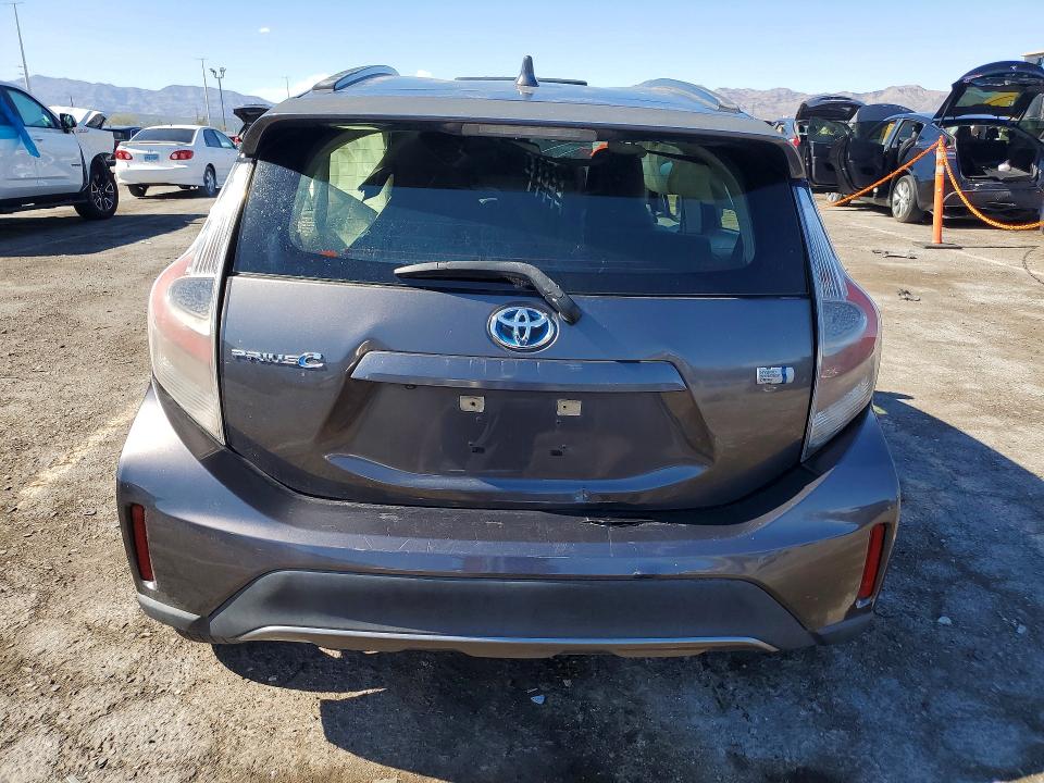 2018 Toyota Prius VIN JTDKDTB38J1608463 COPART salvage auction — FRONT END, Nv - Salvage Title, sold $325 on 2026-07-28 (photo 6)