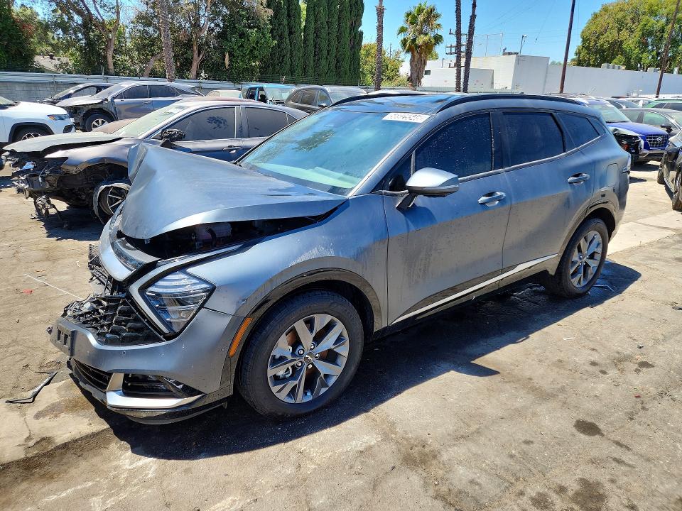2024 Kia Sportage VIN KNDPXCDGXR7130777 COPART salvage auction — FRONT END, CA - CERTIFICATE OF TITLE, sold $5,600 on 2026-07-23 (photo 1)