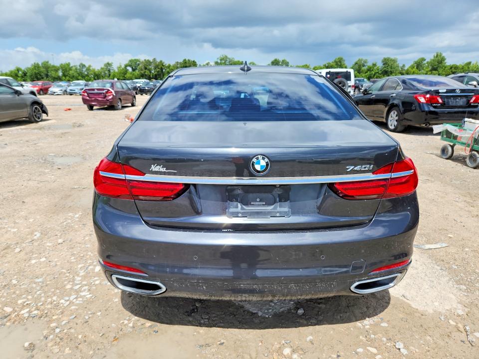 2018 BMW 7er VIN WBA7E2C57JG741481 COPART salvage auction — MINOR DENT/SCRATCHES, Tx - Certificate Of Title, sold $4,350 on 2026-07-28 (photo 6)