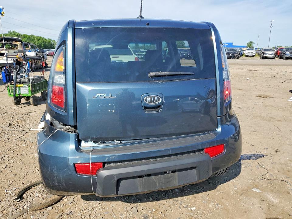 2011 Kia Soul VIN KNDJT2A29B7238429 COPART salvage auction — REAR END, Mi - Cert Of Title-Rebuilt Salvage, sold $475 on 2026-07-10 (photo 6)