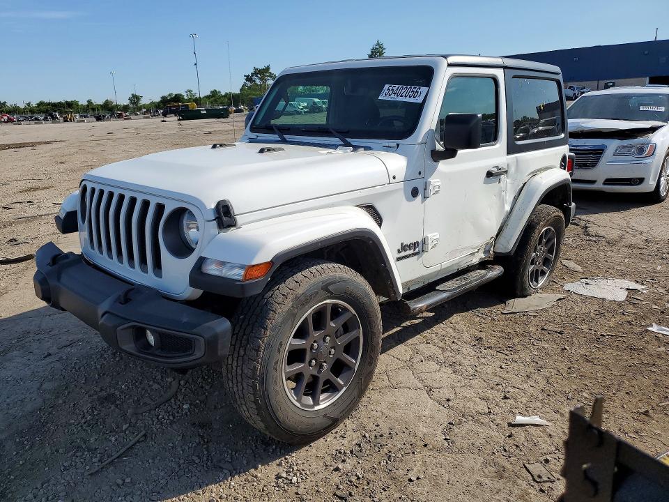 2021 Jeep Wrangler / VIN 1C4GJXAN8MW691263 COPART salvage auction — SIDE, Mi - Cert Of Title-Salvage Vehicle, sold $7,000 on 2026-07-28 (photo 1)