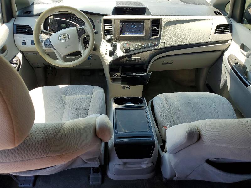 2014 Toyota Sienna VIN 5TDKK3DC3ES519508 COPART salvage auction — FRONT END, Ca - Salvage Certificate, sold $1,600 on 2026-07-08 (photo 8)