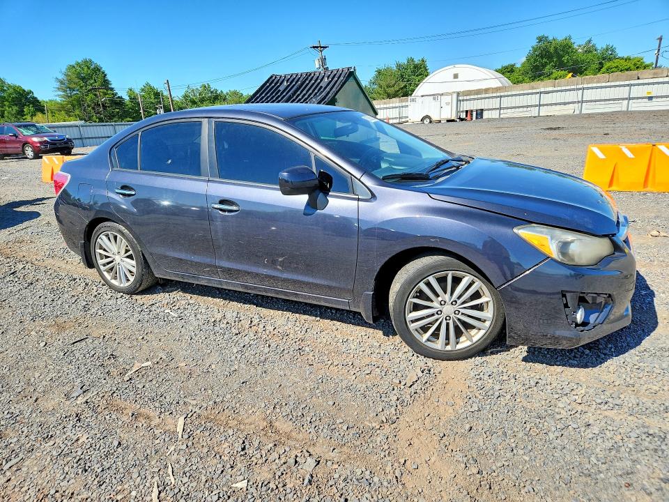 2012 Subaru Impreza VIN JF1GJAH62CH016352 COPART salvage auction — MECHANICAL, Nj - Certificate Of Title, sold $375 on 2026-07-02 (photo 4)