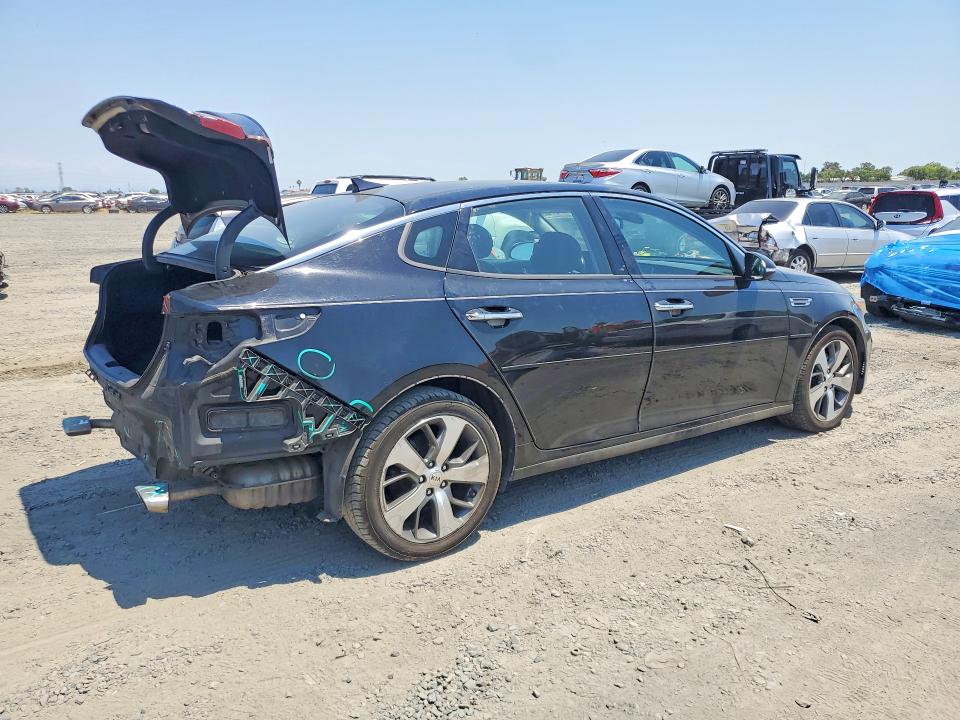 2019 Kia Optima VIN 5XXGT4L35KG306373 COPART salvage auction — REAR END, CA - SALVAGE CERTIFICATE, sold $2,650 on 2026-07-14 (photo 3)