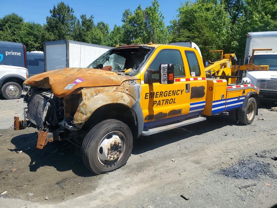 2015 Ford F-450 super duty VIN 1FD0X4HY4FEA00491 COPART salvage auction — BURN, Md - Certificate Of Title, sold $14,300 on 2026-07-17 (photo 1)
