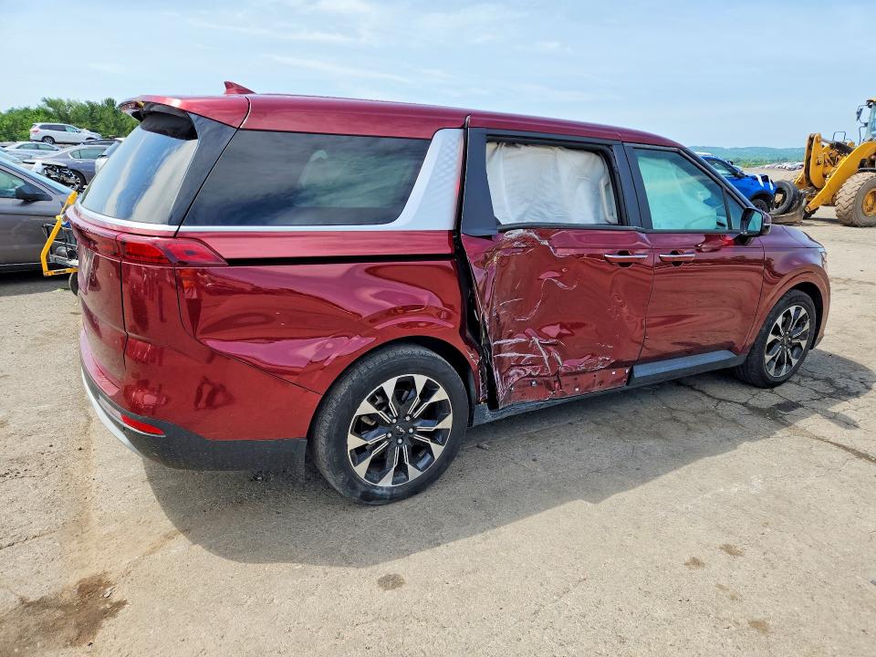 2023 Kia Carnival VIN KNDNC5H37P6299129 COPART salvage auction — SIDE, Pa - Certificate Of Salvage, sold $500 on 2026-07-24 (photo 3)
