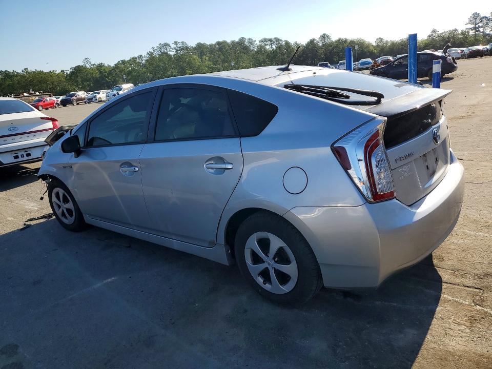 2014 Toyota Prius VIN JTDKN3DU8E0386800 COPART salvage auction — FRONT END, Ga - Cert Of Title-Salvage, sold $1,200 on 2026-07-27 (photo 2)